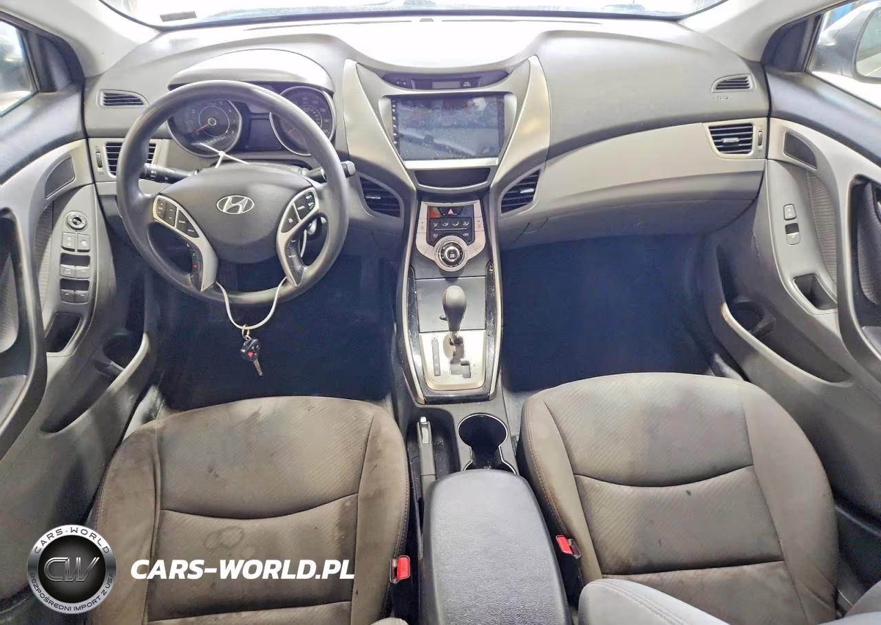 2012 Hyundai Elantra Gls VIN:5NPDH4AE3CH124959 - 8