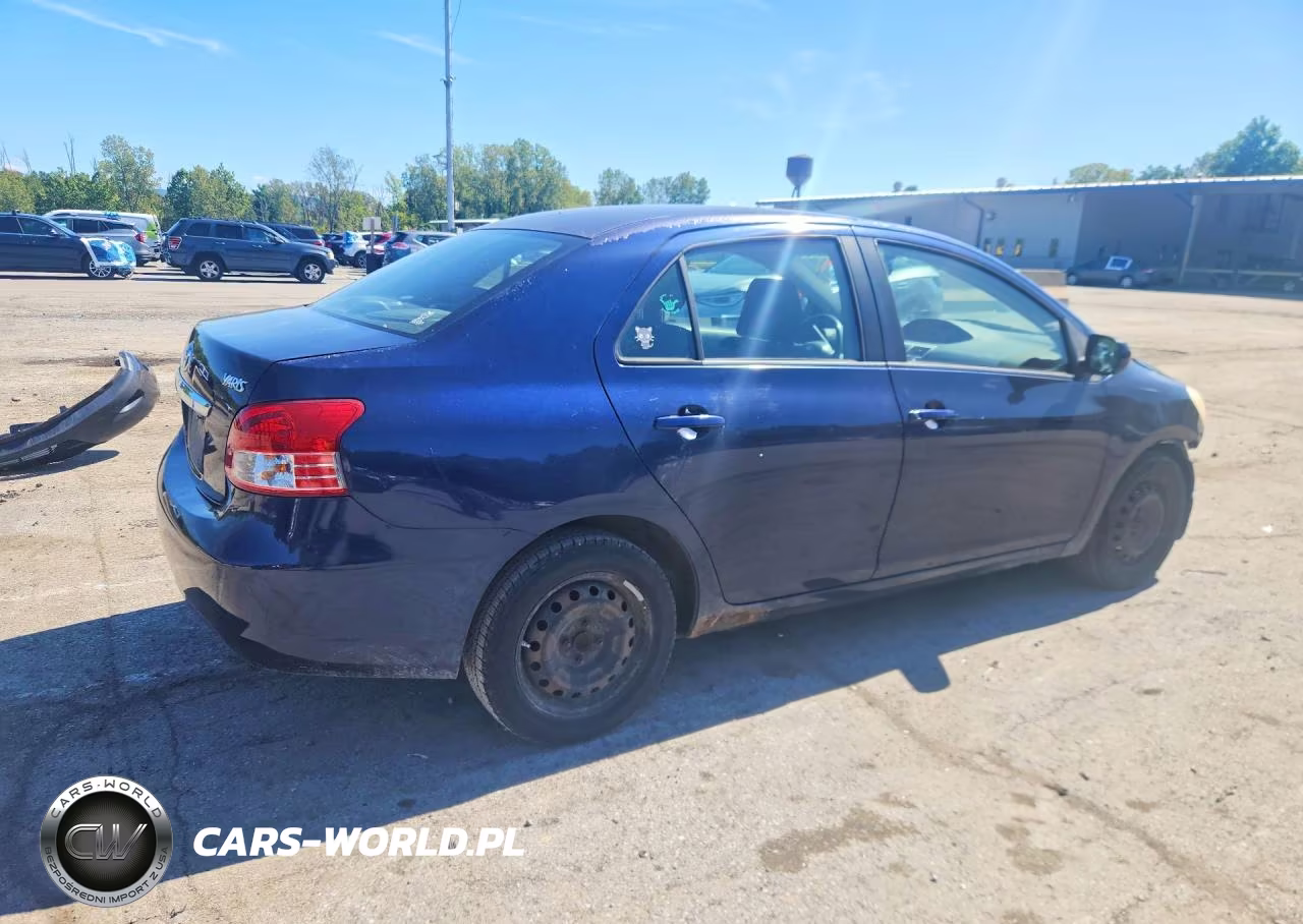 2008 Toyota Yaris Base VIN:JTDBT923481191567 - 3