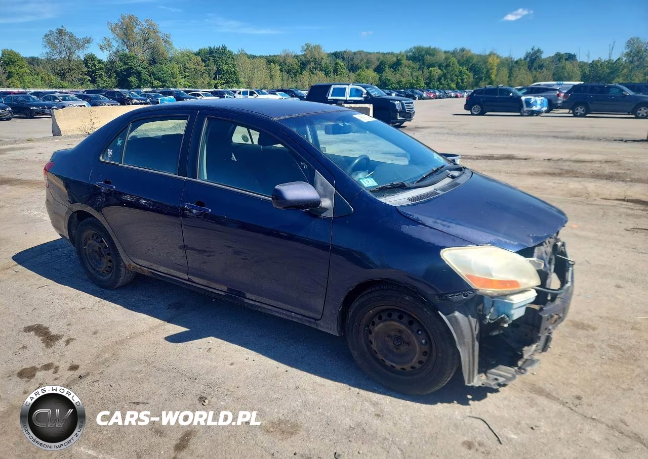 2008 Toyota Yaris Base VIN:JTDBT923481191567 - 4