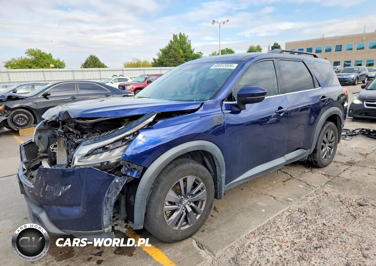 2022 Nissan Pathfinder Sv VIN:5N1DR3BC7NC220379 - 1