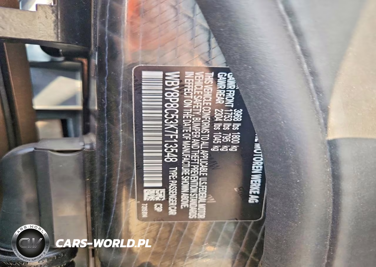 2019 BMW I3 S Rex VIN:WBY8P8C53K7F13548 - 12