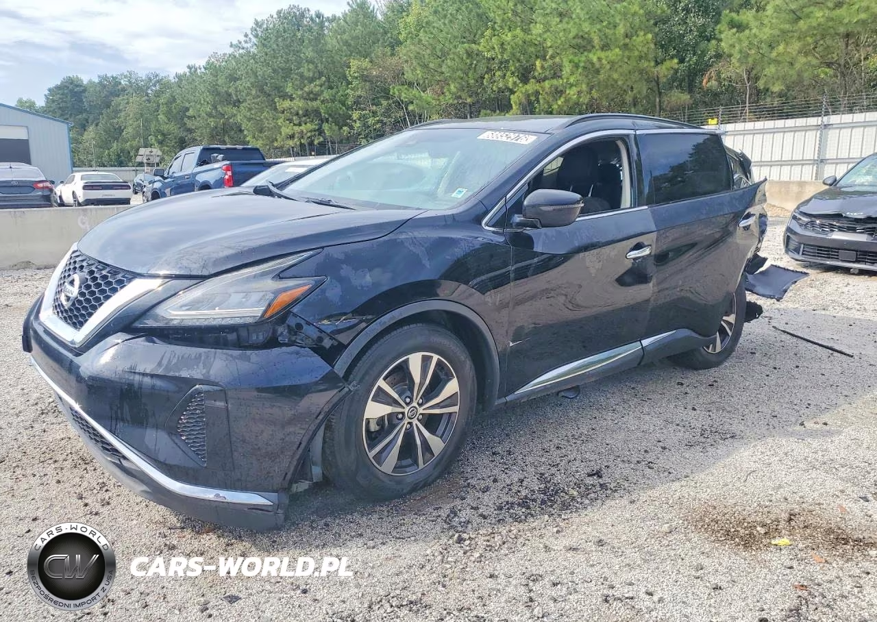 2020 Nissan Murano Sv VIN:5N1AZ2BS3LN136999 - 1