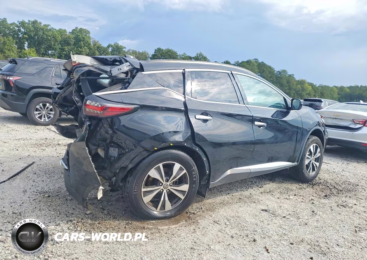 2020 Nissan Murano Sv VIN:5N1AZ2BS3LN136999 - 3