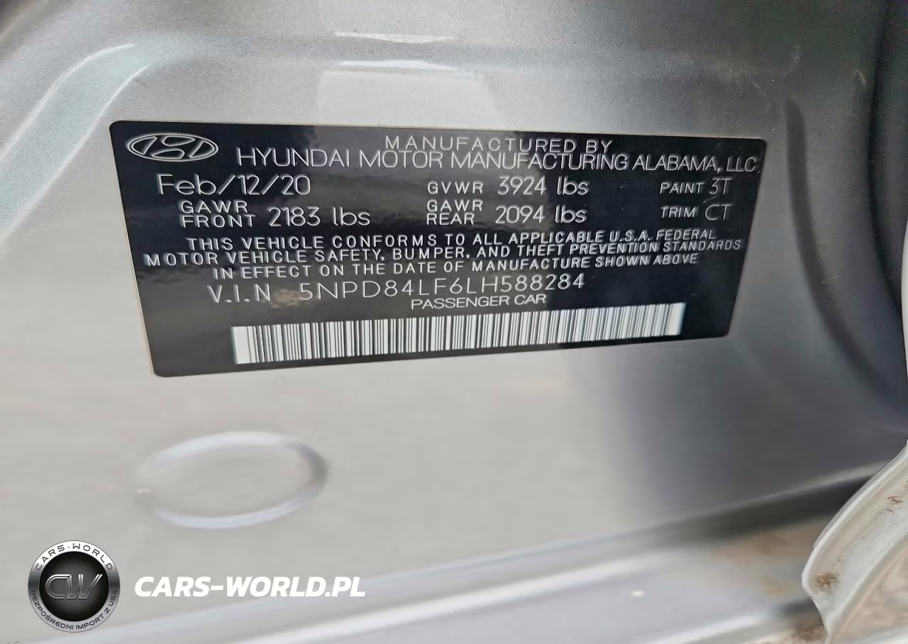 2020 Hyundai Elantra Value Edition VIN:5NPD84LF6LH588284 - 13