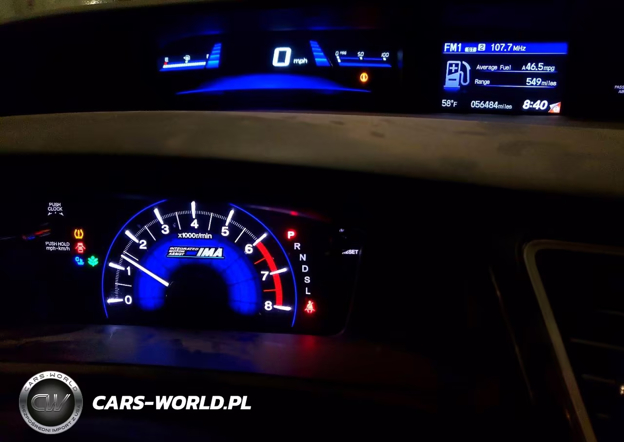 2013 Honda Civic Hybrid VIN:19XFB4F22DE202355 - 9