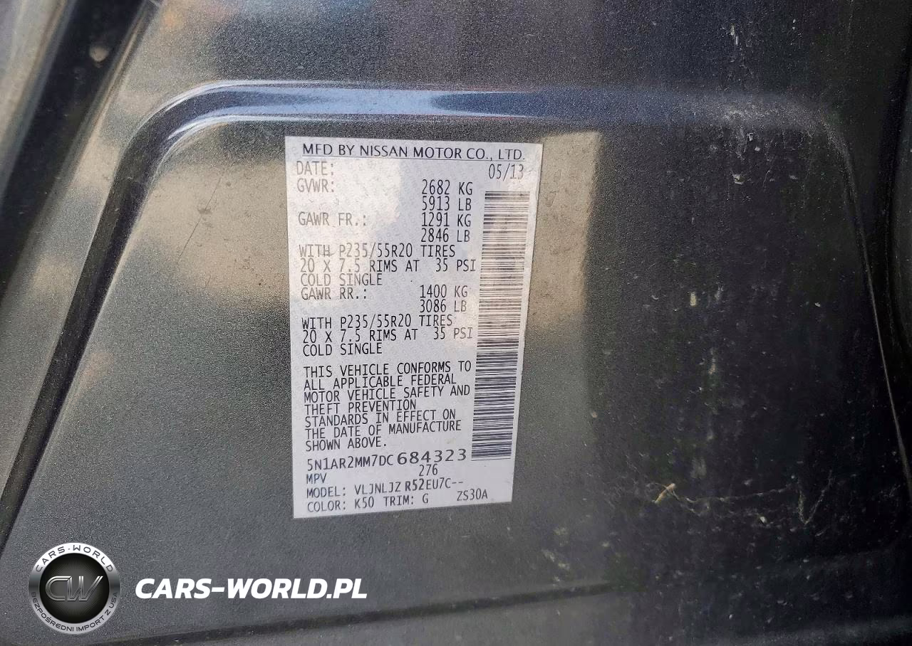 2013 Nissan Pathfinder S VIN:5N1AR2MM7DC684323 - 13