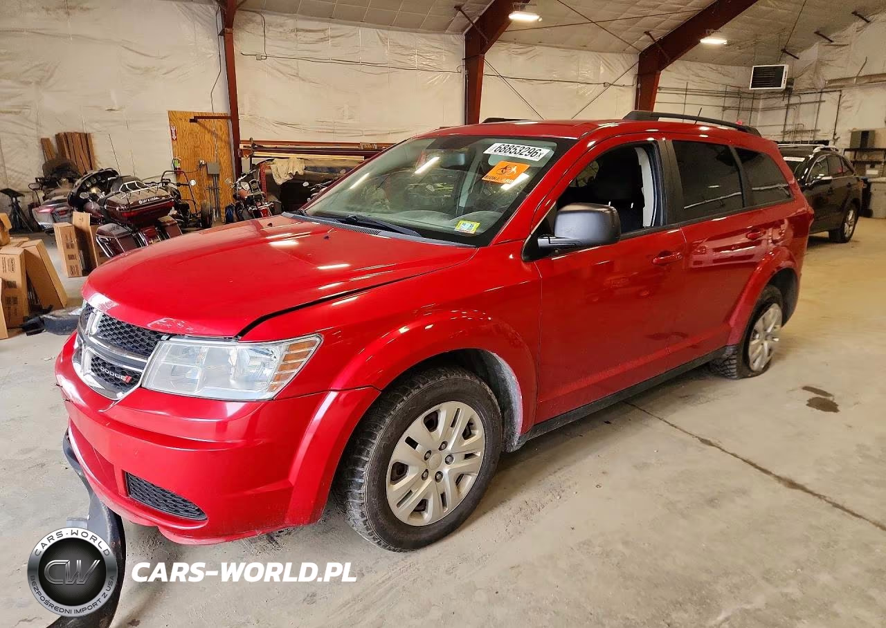 2017 Dodge Journey Se VIN:3C4PDDAGXHT549113 - 1