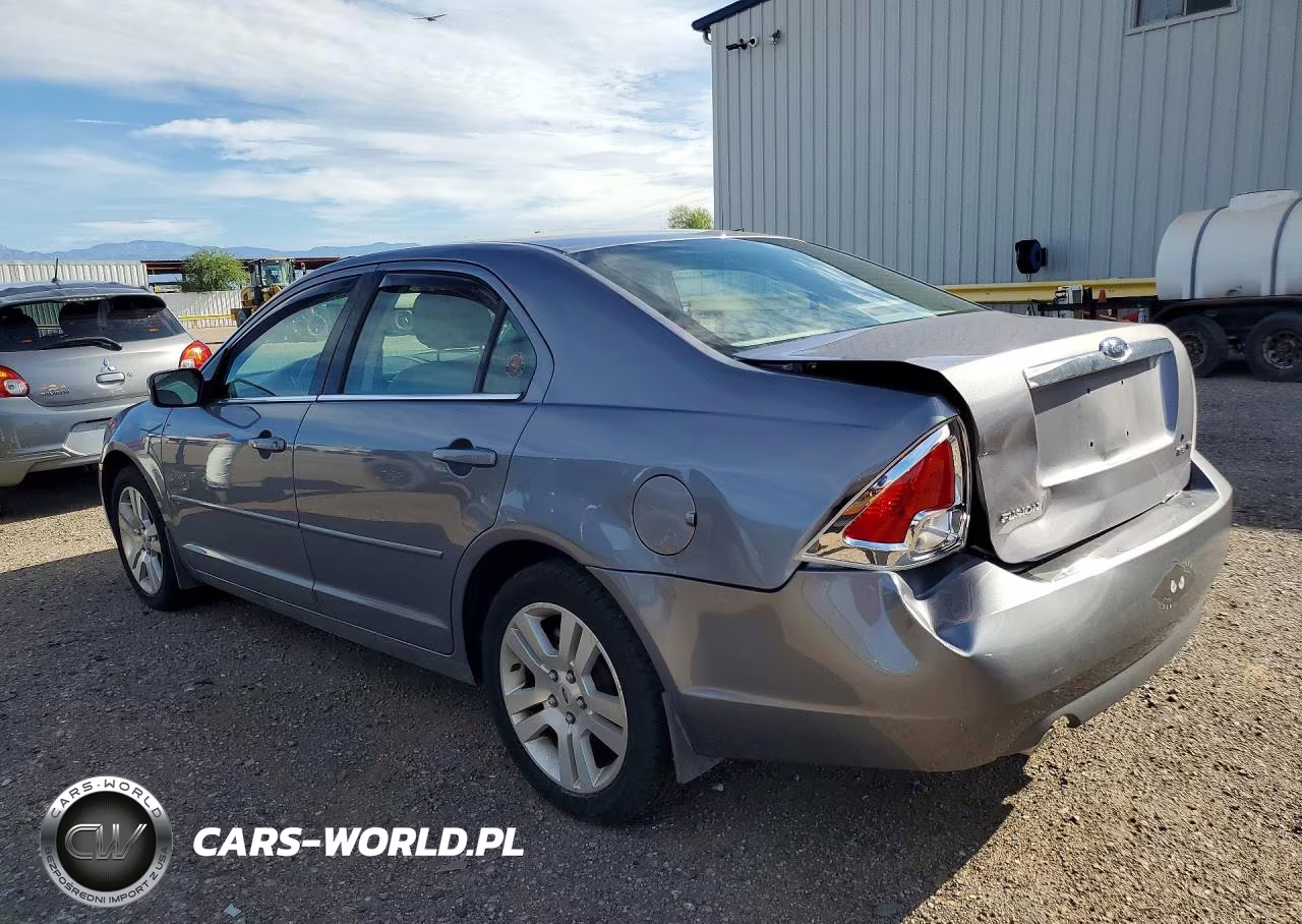 2007 Ford Fusion Sel VIN:3FAHP08127R121821 - 2