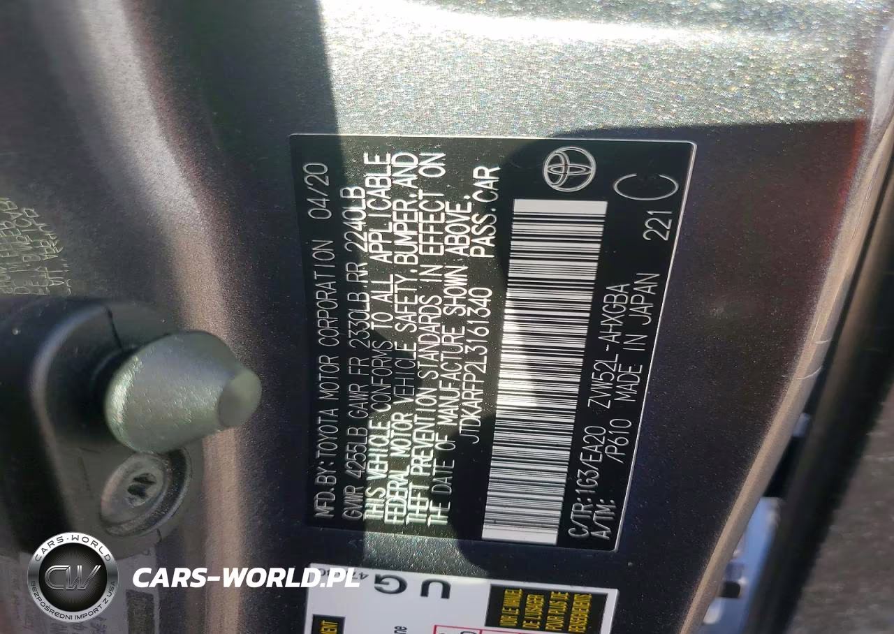2020 Toyota Prius Prime Limited VIN:JTDKARFP2L3161340 - 13