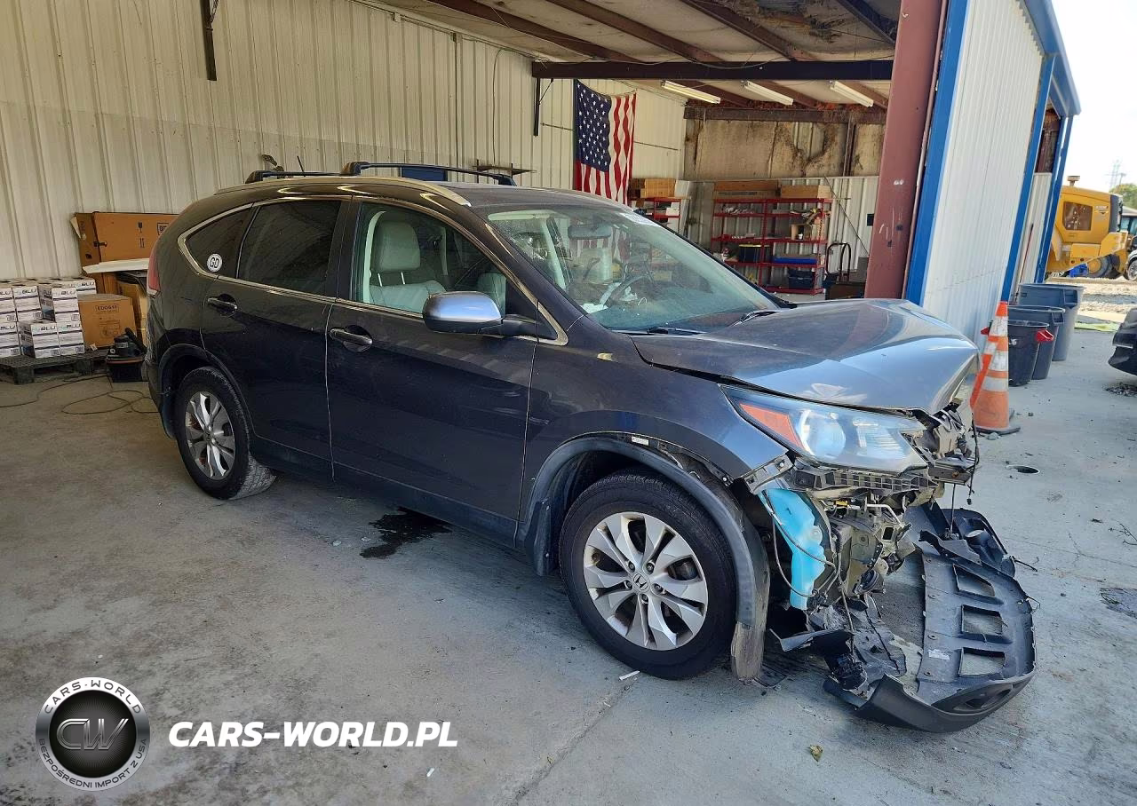 2013 Honda Cr-V Exl VIN:2HKRM3H71DH501552 - 4