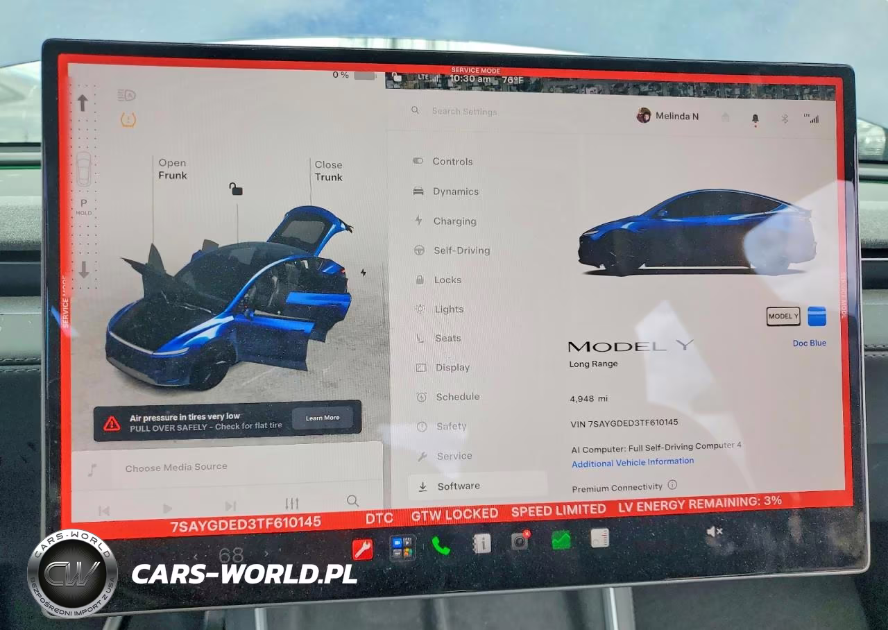 2026 Tesla Model Y VIN:7SAYGDED3TF610145 - 9