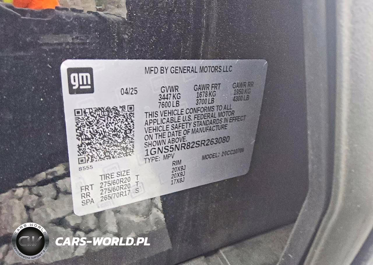 2025 Chevrolet Tahoe C1500 Lt VIN:1GNS5NR82SR263080 - 13