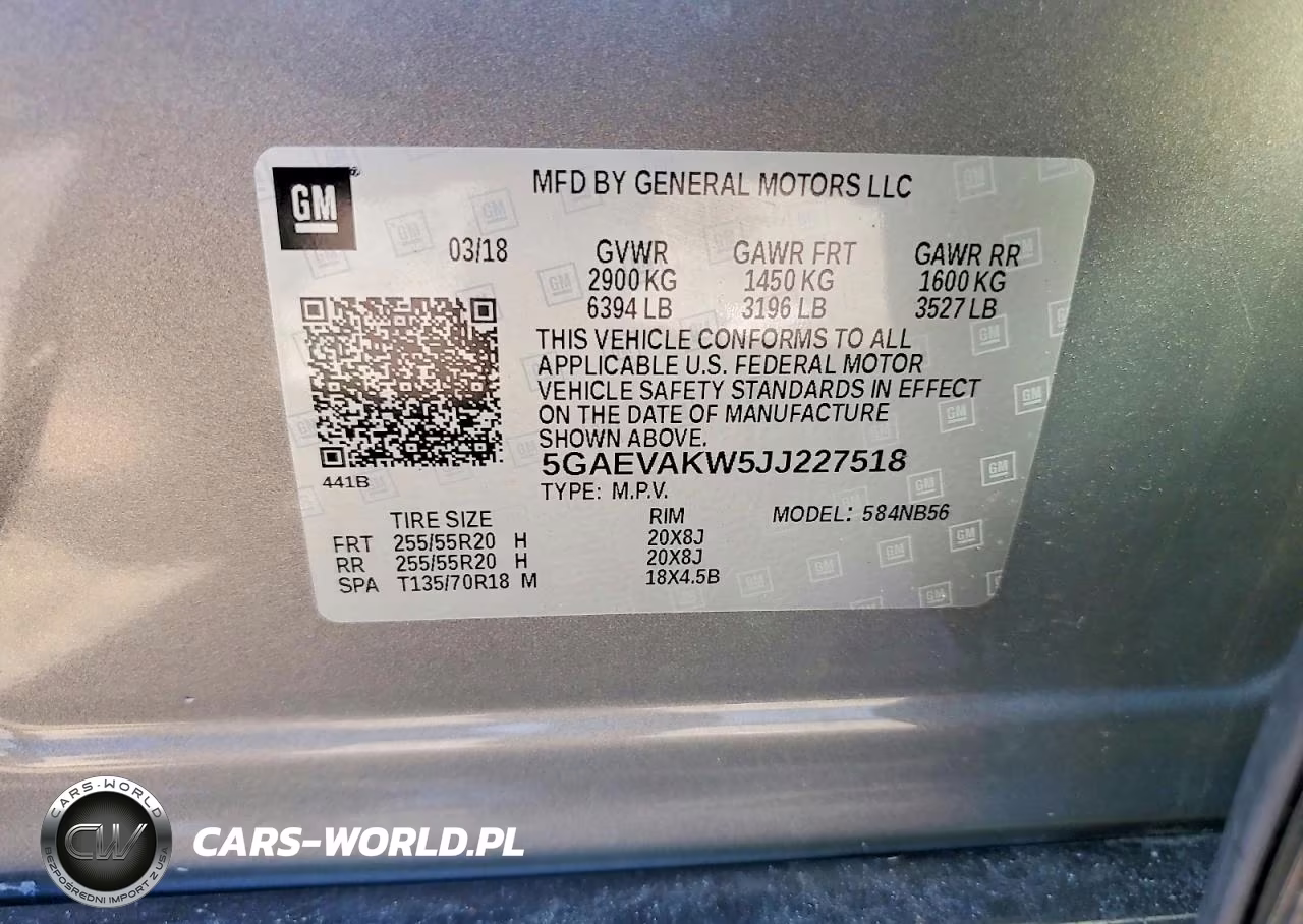 2018 Buick Enclave Essence VIN:5GAEVAKW5JJ227518 - 13