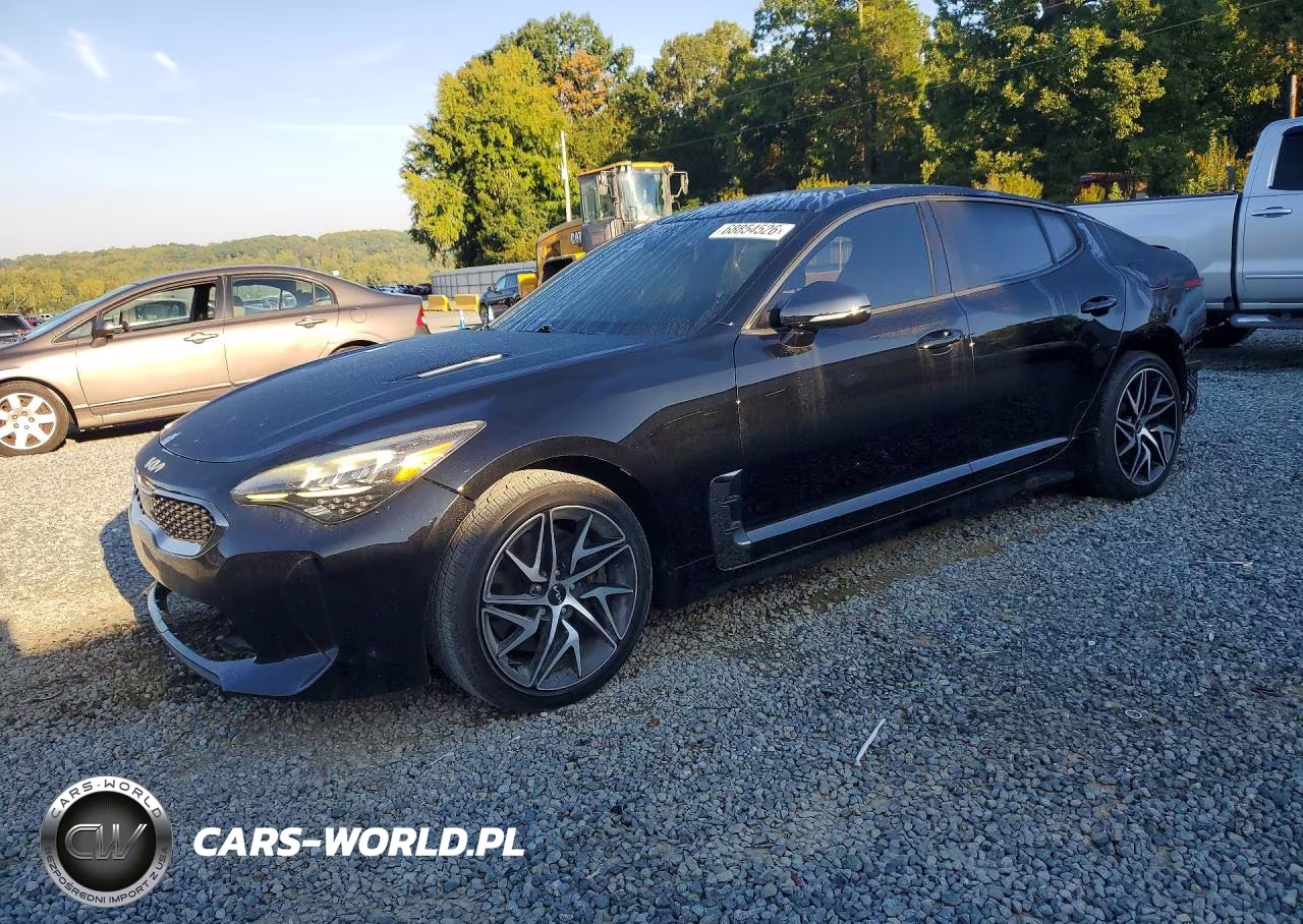 2022 Kia Stinger Gt Line VIN:KNAE35LD1N6111960 - 1