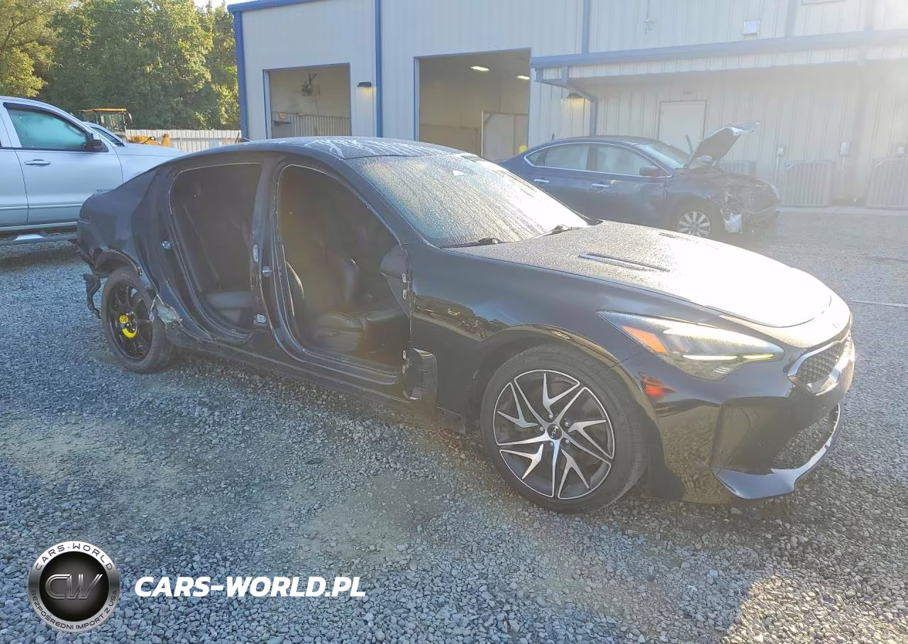 2022 Kia Stinger Gt Line VIN:KNAE35LD1N6111960 - 4
