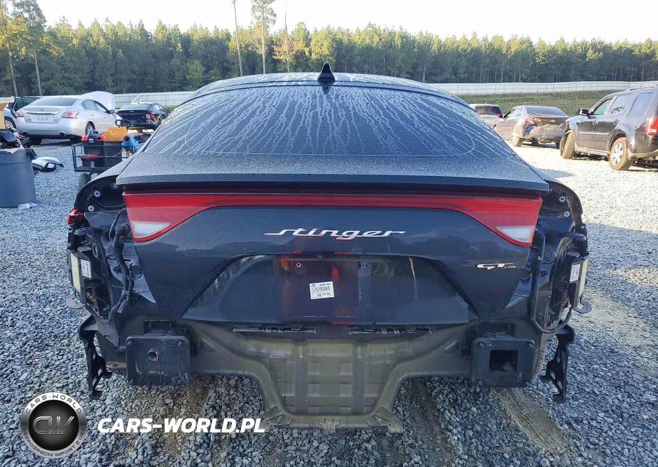 2022 Kia Stinger Gt Line VIN:KNAE35LD1N6111960 - 6