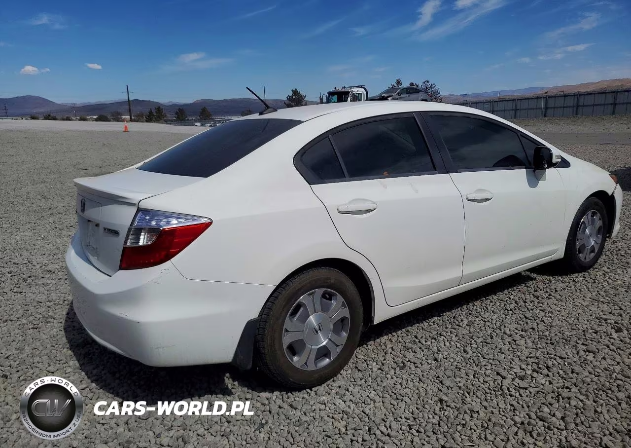 2012 Honda Civic Hybrid VIN:JHMFB4F25CS007876 - 3