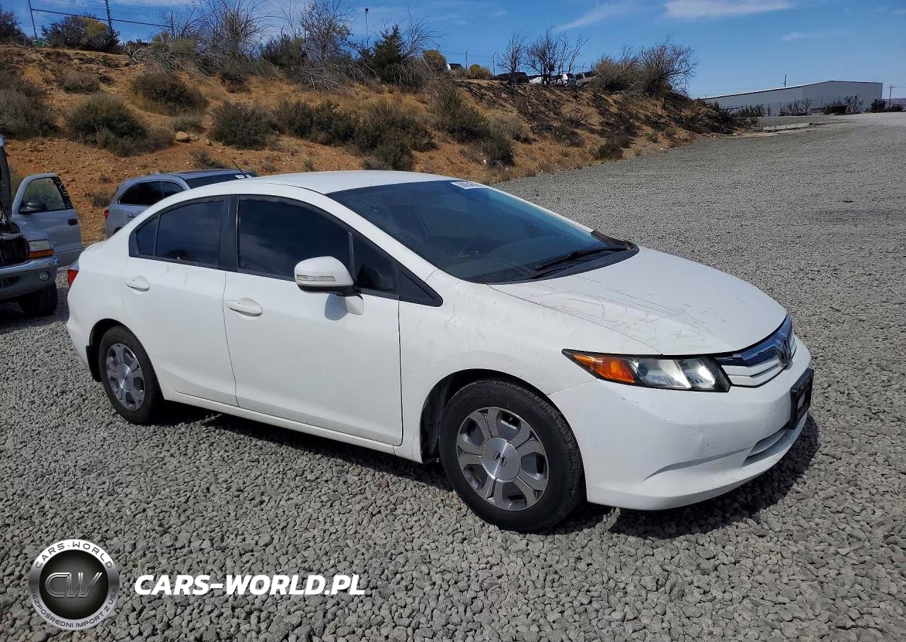 2012 Honda Civic Hybrid VIN:JHMFB4F25CS007876 - 4