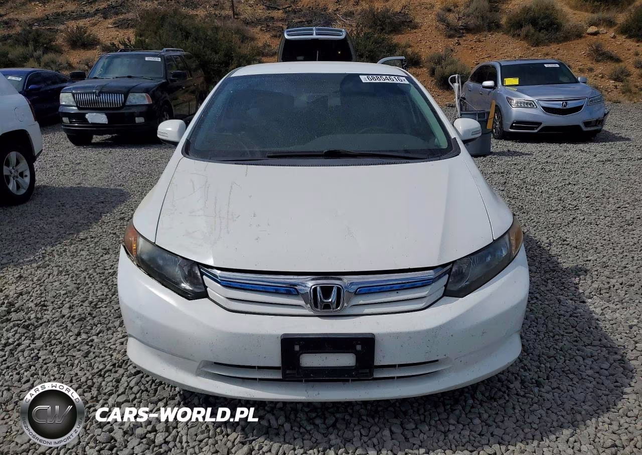 2012 Honda Civic Hybrid VIN:JHMFB4F25CS007876 - 5