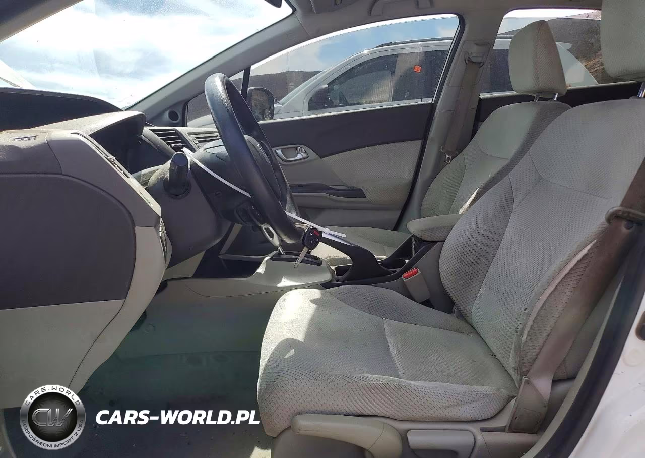 2012 Honda Civic Hybrid VIN:JHMFB4F25CS007876 - 7