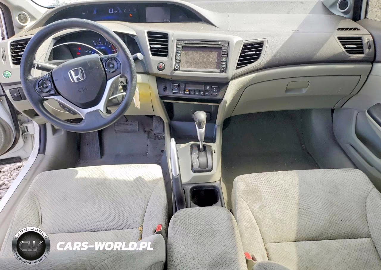 2012 Honda Civic Hybrid VIN:JHMFB4F25CS007876 - 8