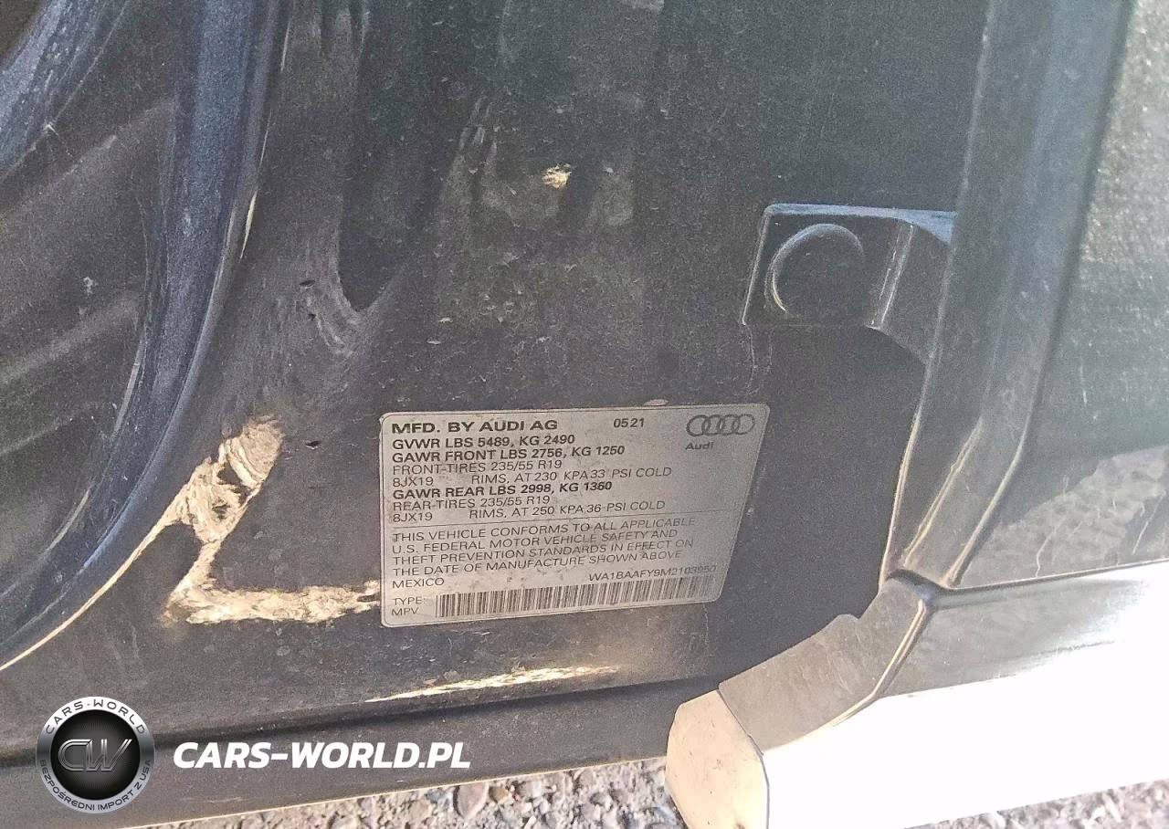 2021 Audi Q5 Premium Plus VIN:WA1BAAFY9M2103950 - 13