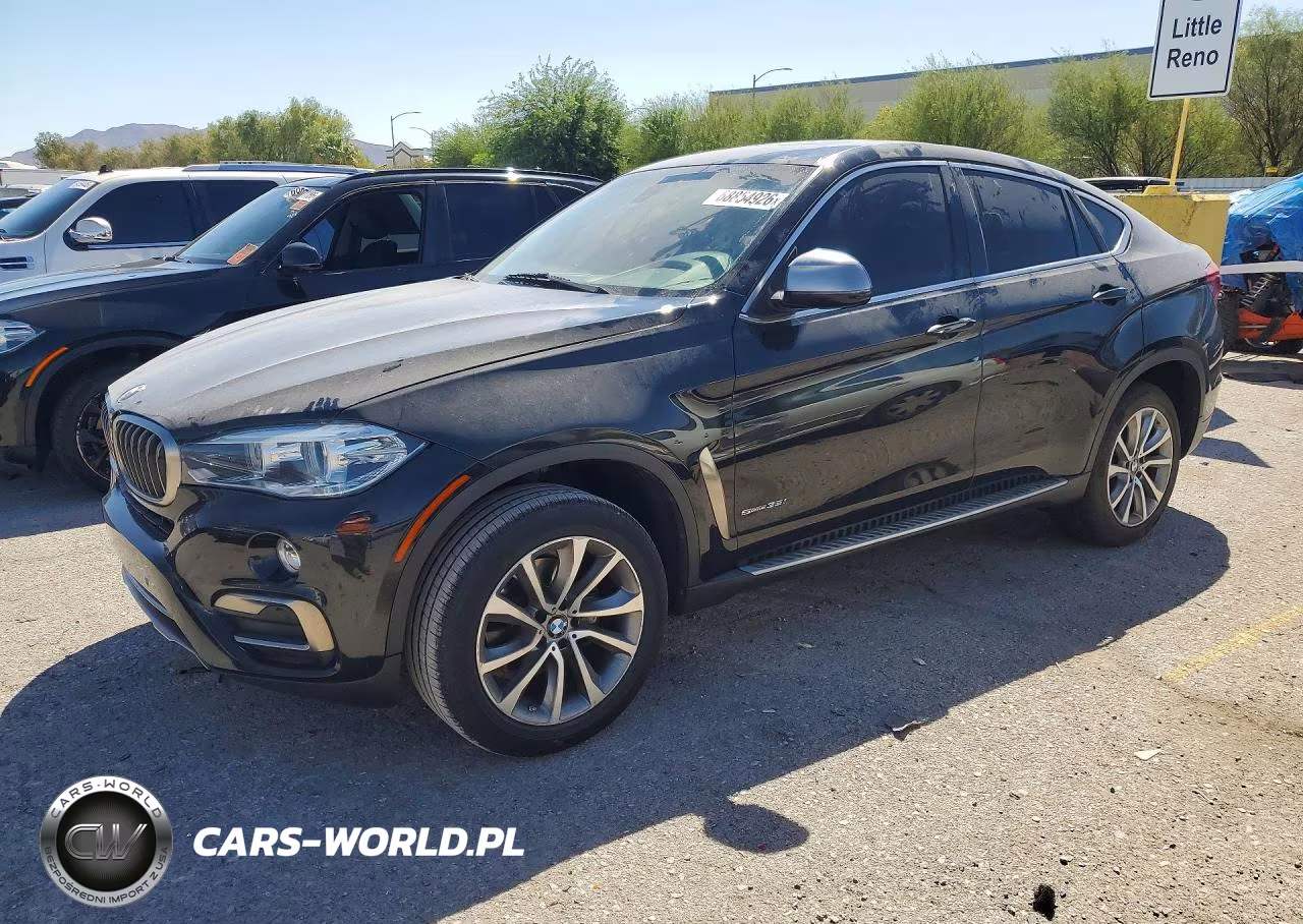 2015 BMW X6 Sdrive35I VIN:5UXKU0C53F0F91715 - 1