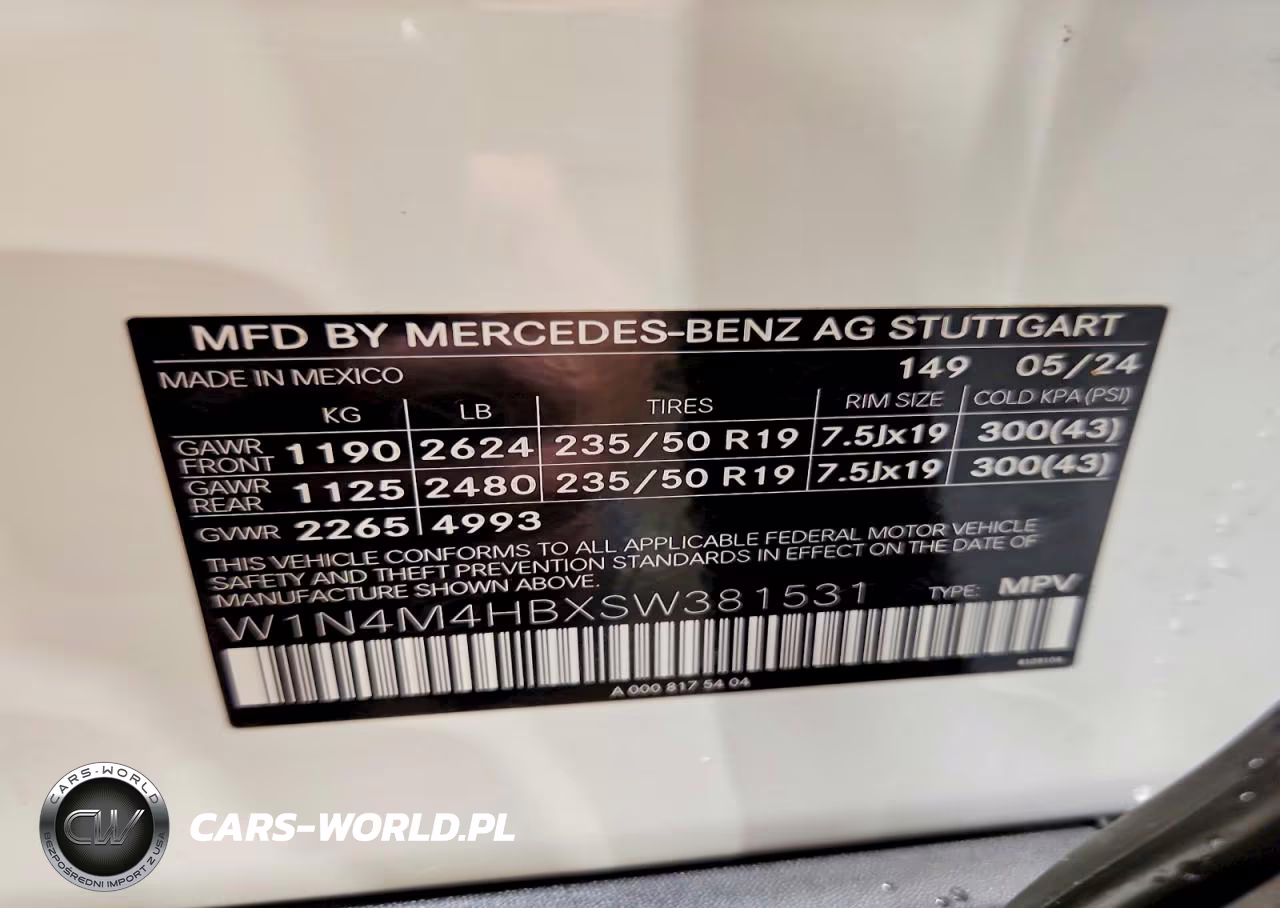 2025 Mercedes-Benz Glb 250 4Matic VIN:W1N4M4HBXSW381531 - 13
