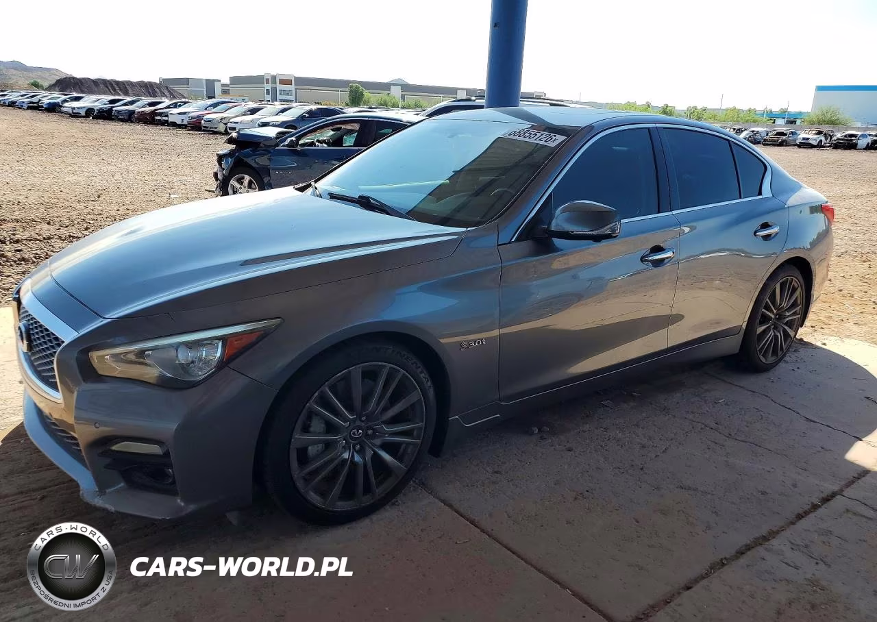 2016 Infiniti Q50 Red Sport 400 – zdjęcie 1 z 12