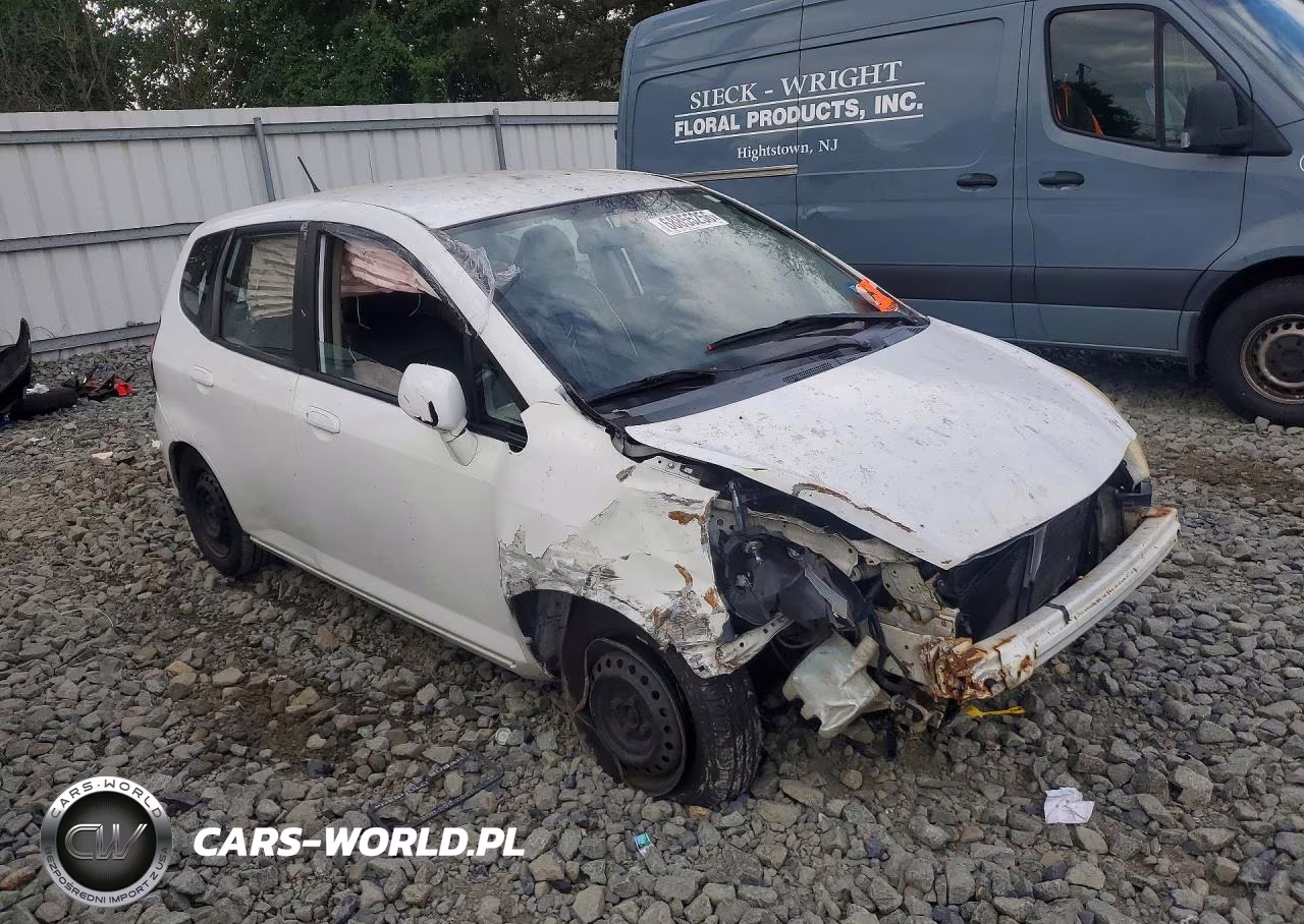 2007 Honda Fit VIN:JHMGD38487S003396 - 4