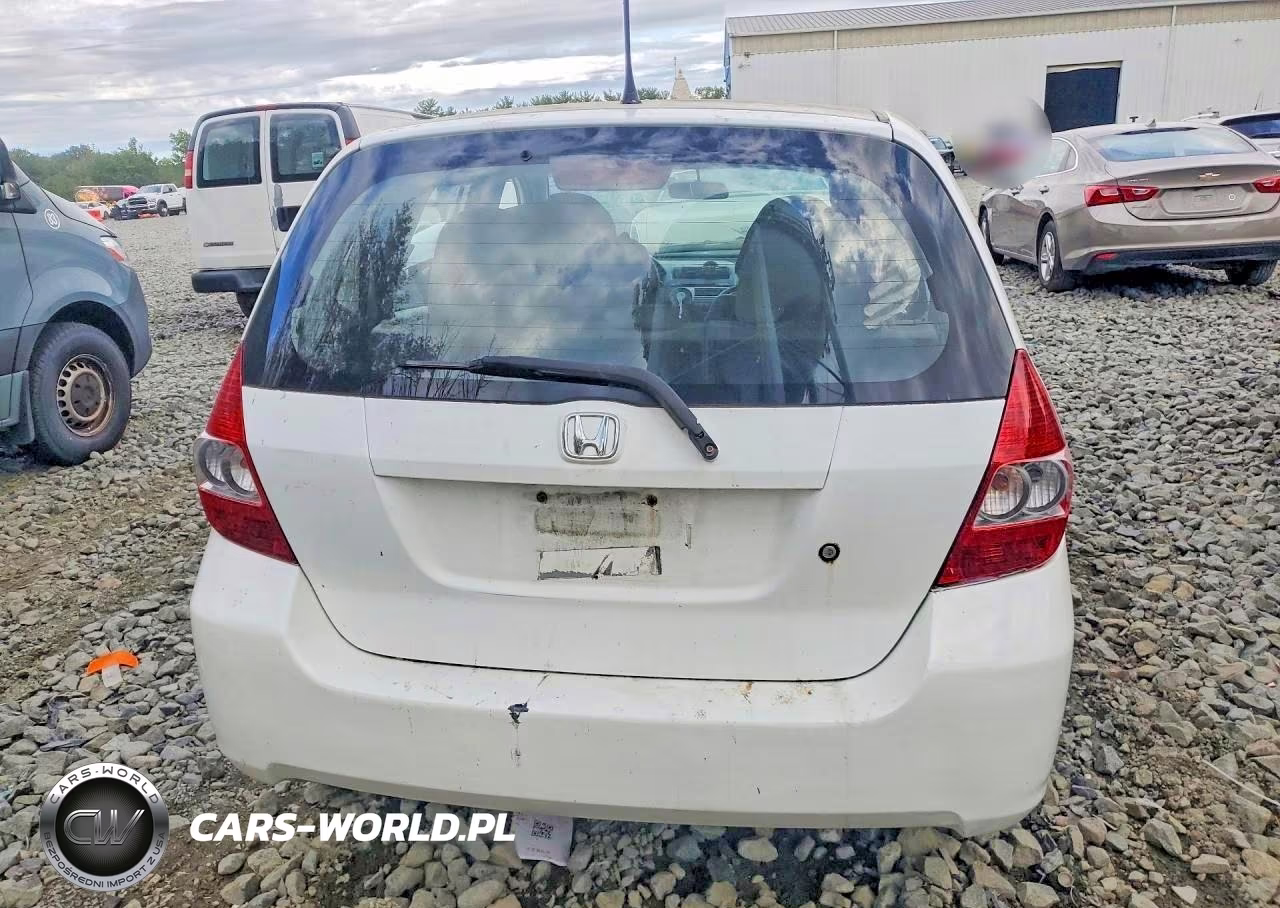2007 Honda Fit VIN:JHMGD38487S003396 - 6
