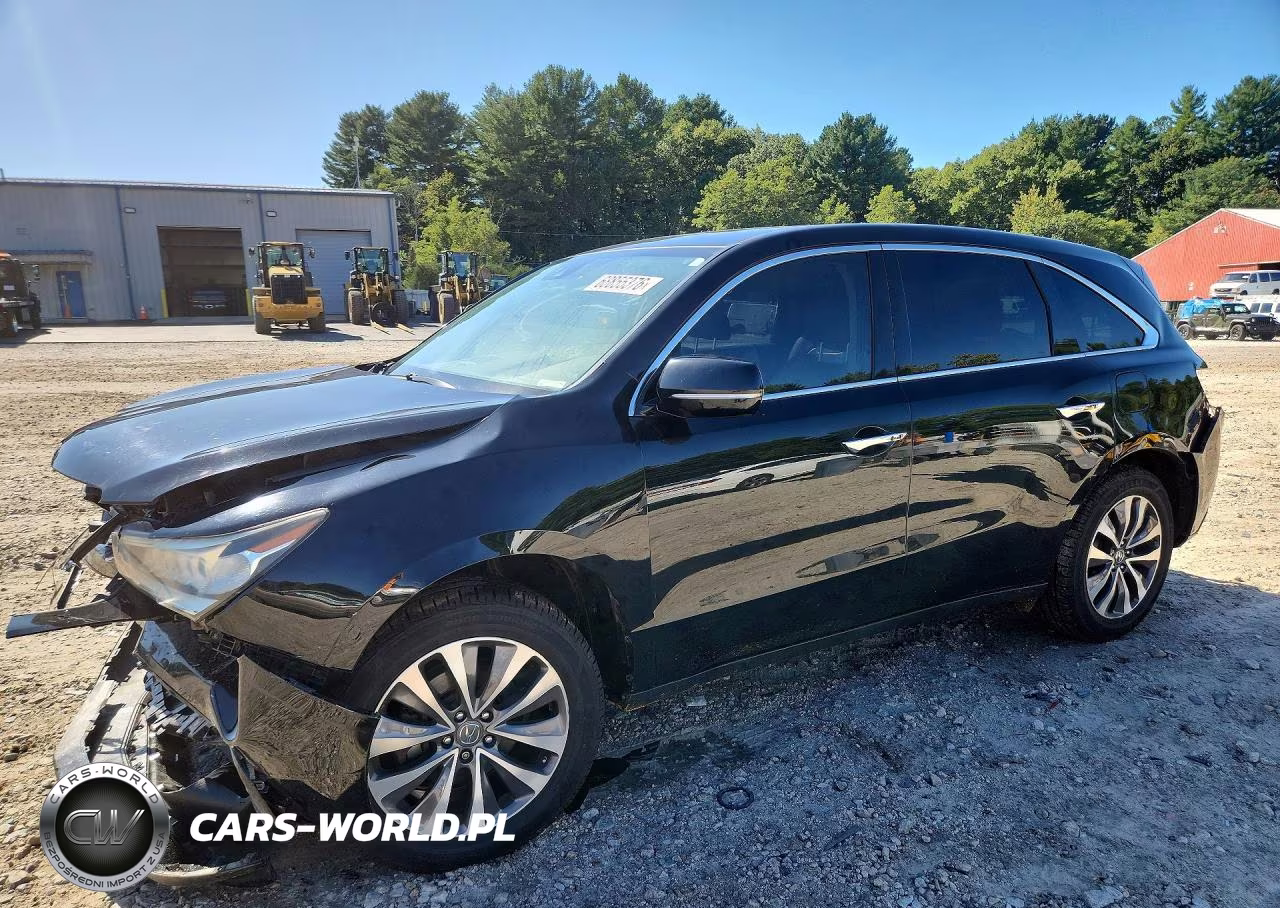 2016 Acura Mdx Technology VIN:5FRYD4H47GB060793 - 1