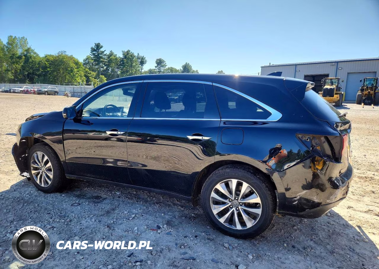 2016 Acura Mdx Technology VIN:5FRYD4H47GB060793 - 2