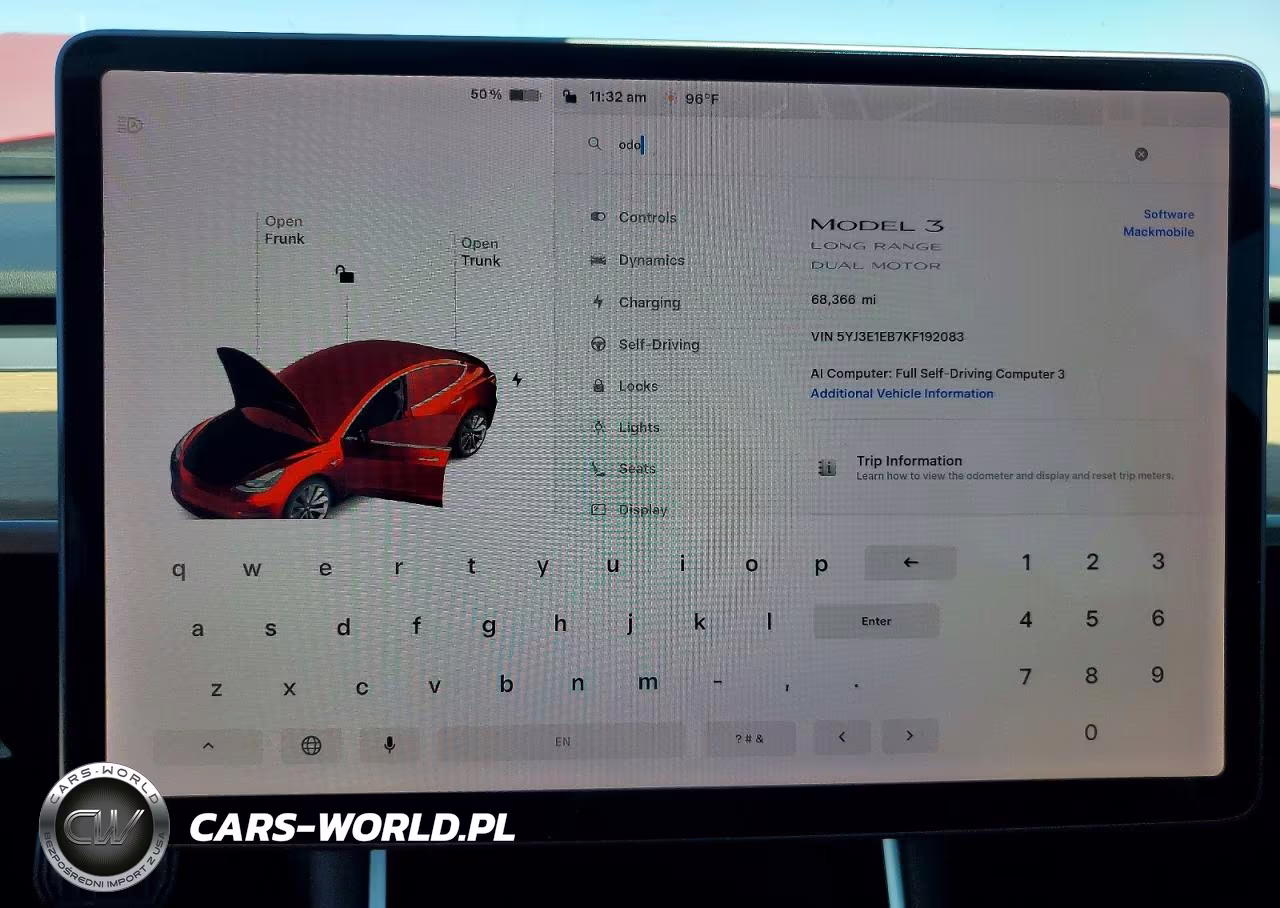 2019 Tesla Model 3 VIN:5YJ3E1EB7KF192083 - 9