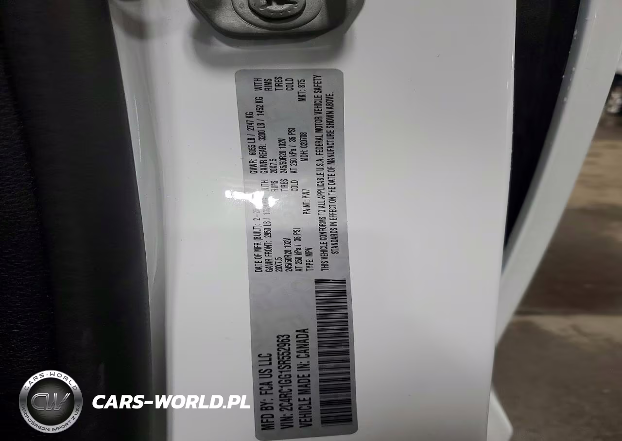 2025 Chrysler Pacifica Limited VIN:2C4RC1GG1SR552963 - 12