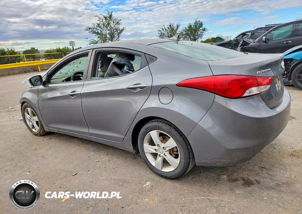 2013 Hyundai Elantra Gls VIN:5NPDH4AE6DH372916 - 2