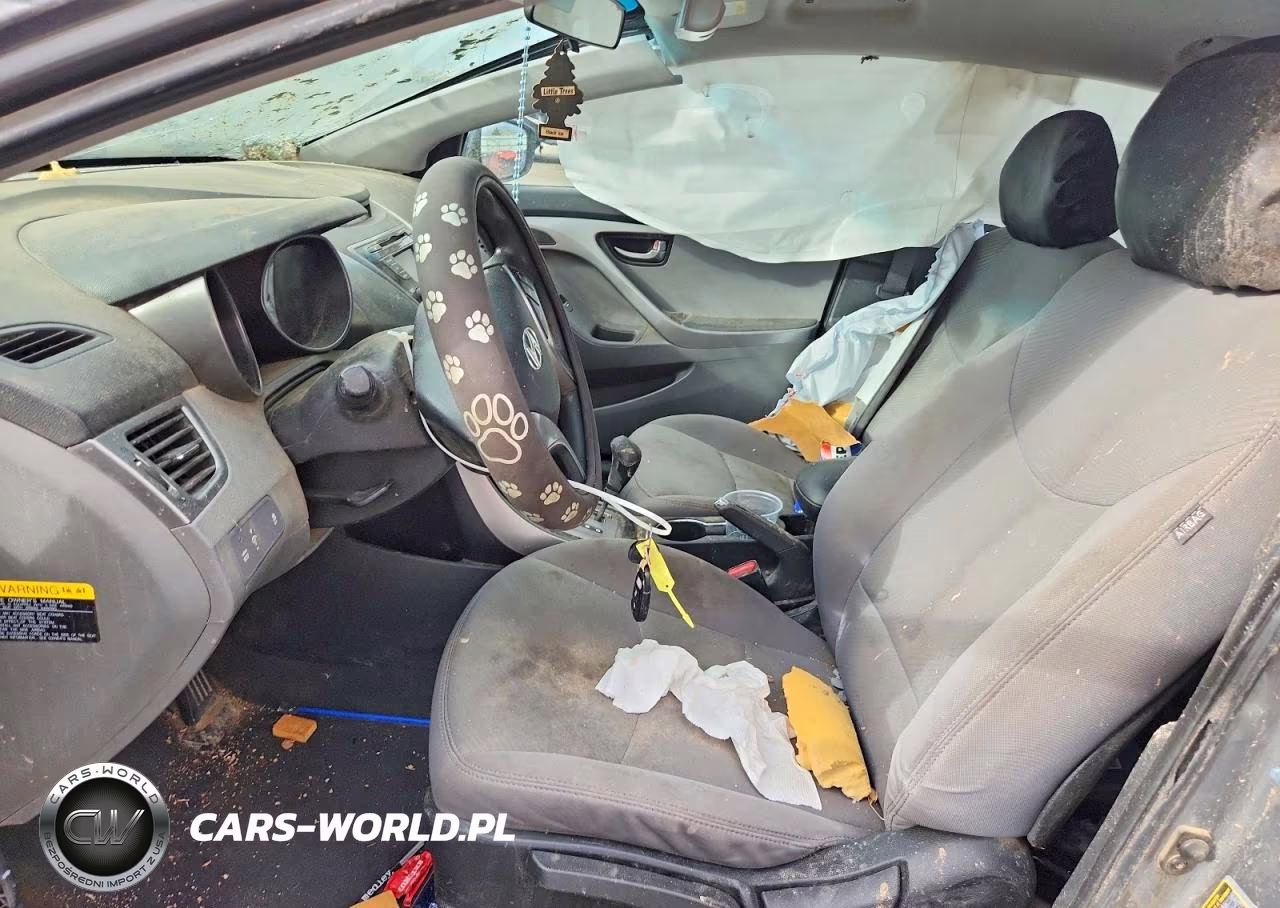2013 Hyundai Elantra Gls VIN:5NPDH4AE6DH372916 - 7