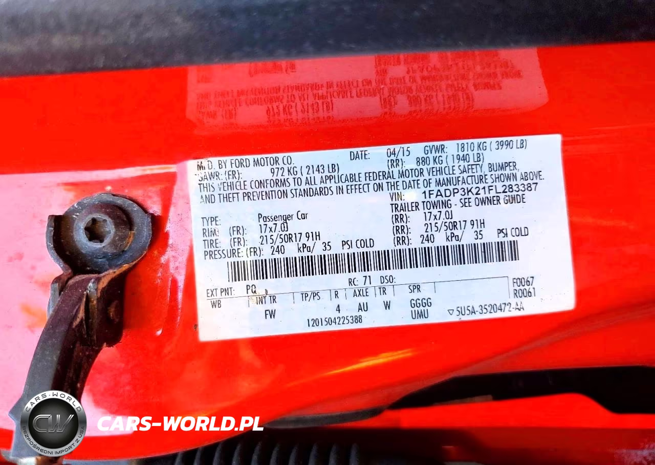 2015 Ford Focus Se VIN:1FADP3K21FL283387 - 13