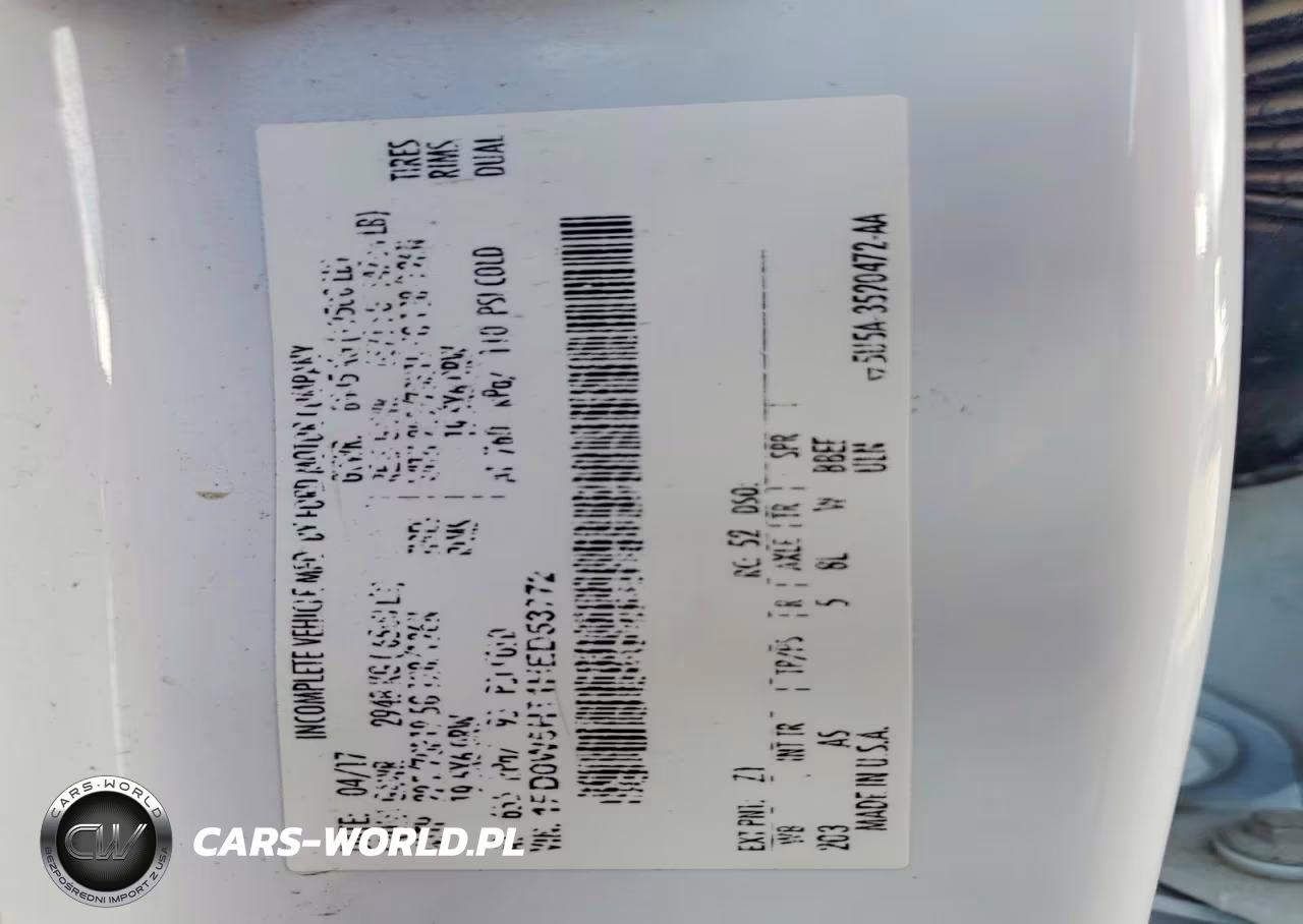 2017 Ford F550 Super Duty VIN:1FD0W5HT1HED53772 - 12