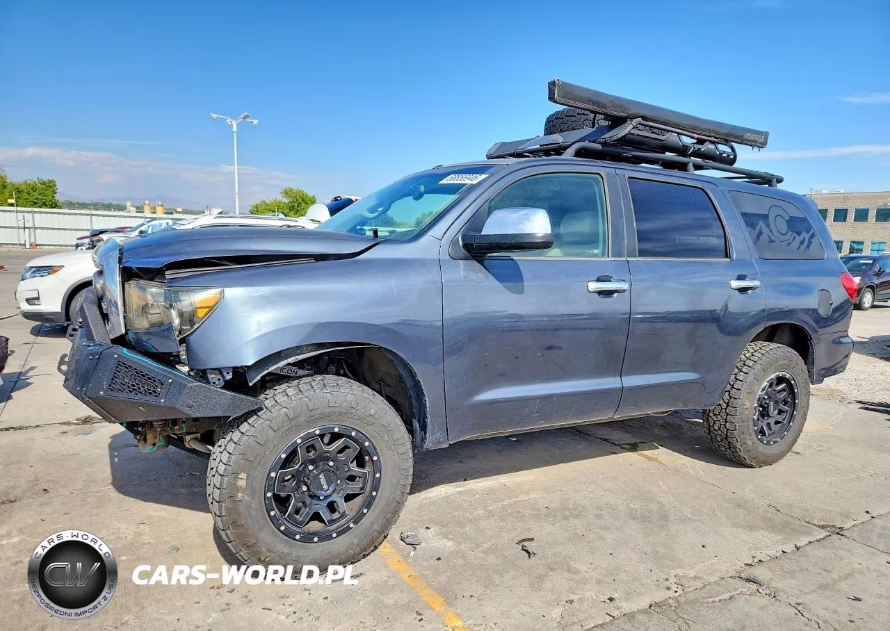 2008 Toyota Sequoia Platinum VIN:5TDBY67A68S010429 - 1