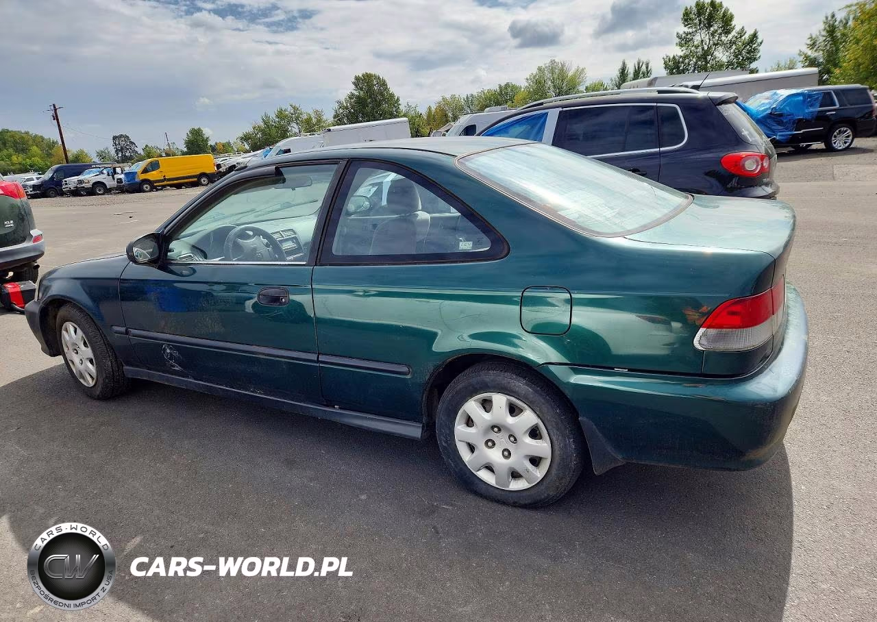 1999 Honda Civic Dx VIN:1HGEJ6129XL030100 - 2
