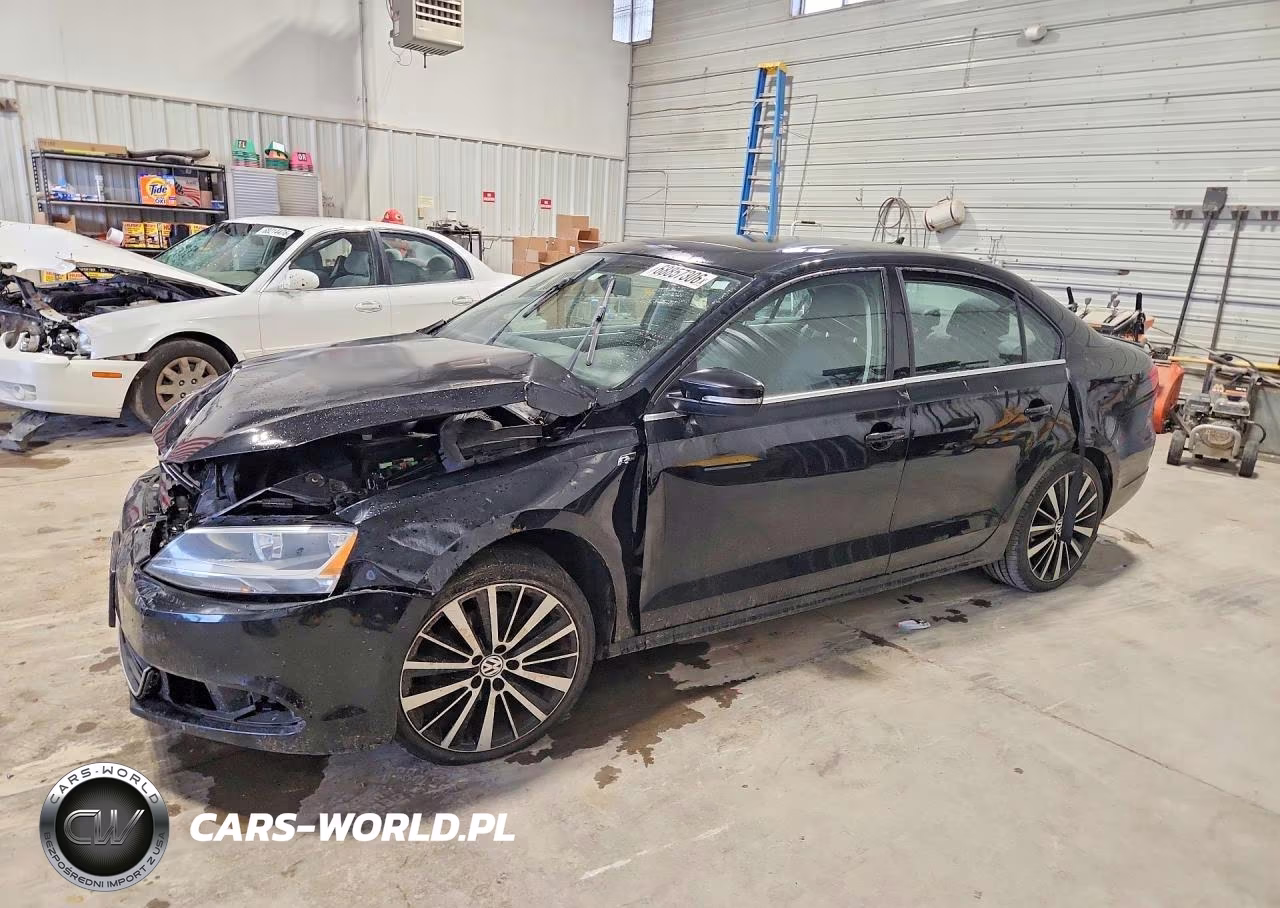 2014 Volkswagen Jetta Se VIN:3VWD17AJ1EM361642 - 1