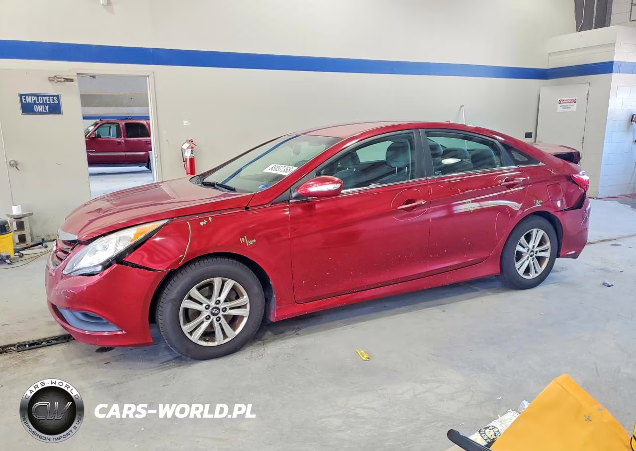 2014 Hyundai Sonata Gls VIN:5NPEB4AC9EH893828 - 1