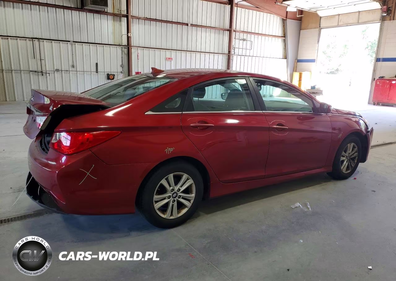 2014 Hyundai Sonata Gls VIN:5NPEB4AC9EH893828 - 3