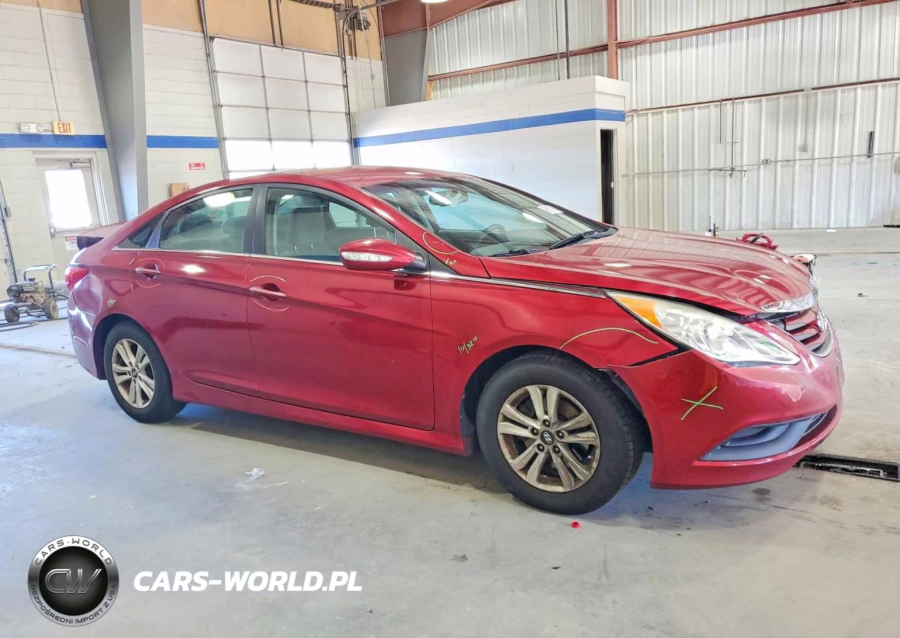2014 Hyundai Sonata Gls VIN:5NPEB4AC9EH893828 - 4