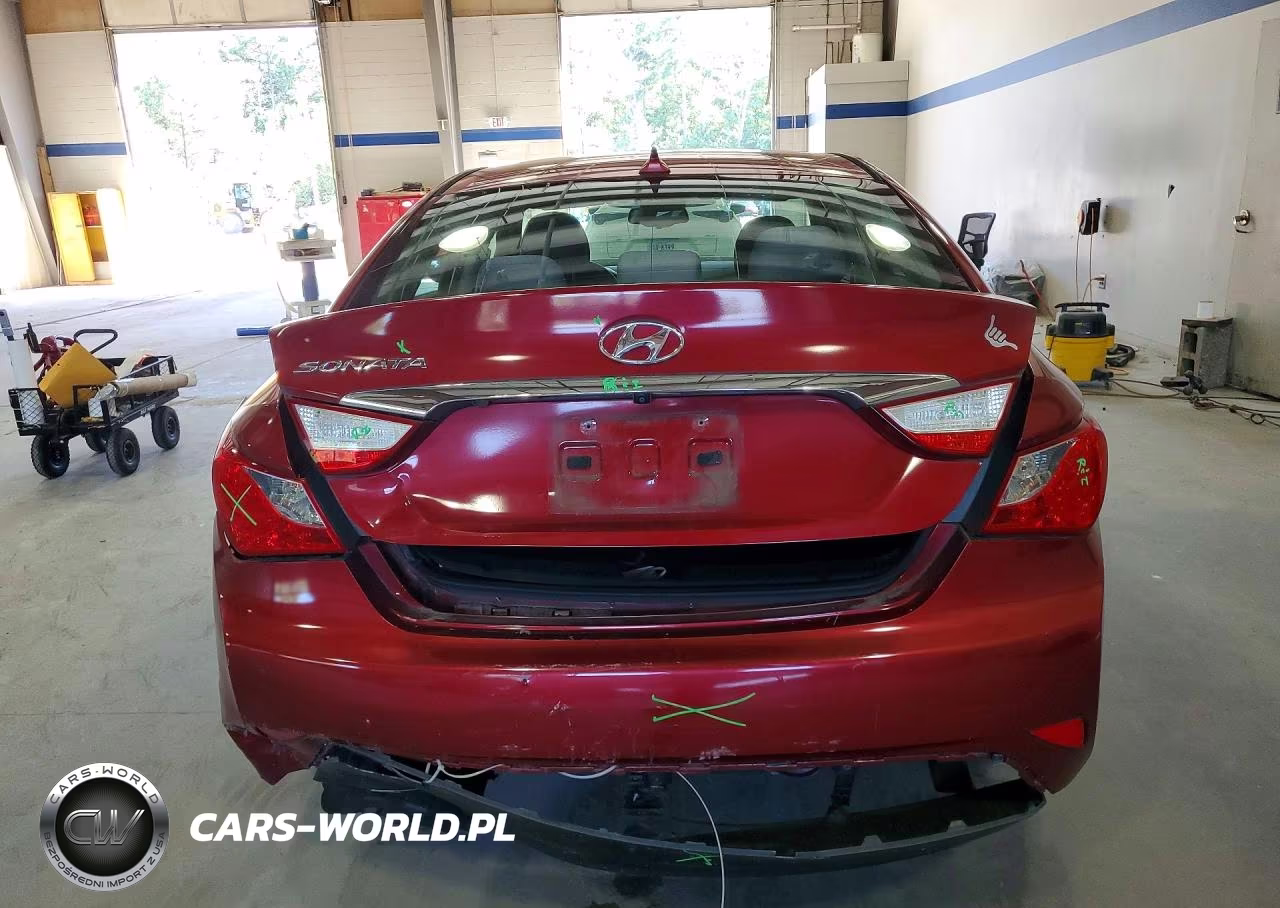 2014 Hyundai Sonata Gls VIN:5NPEB4AC9EH893828 - 6