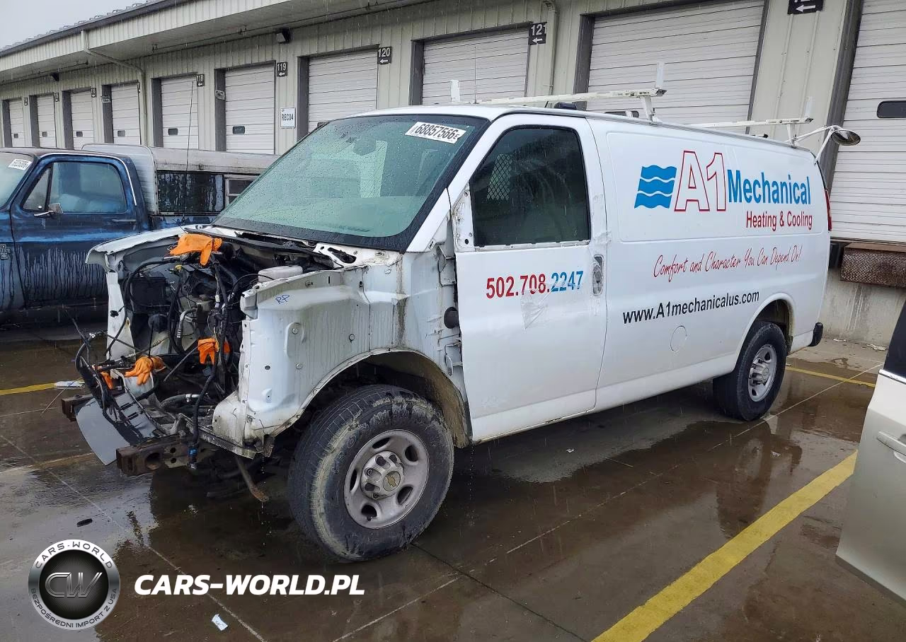 2013 GMC Savana G2500 Van VIN:1GTW7FCB7D1144604 - 1