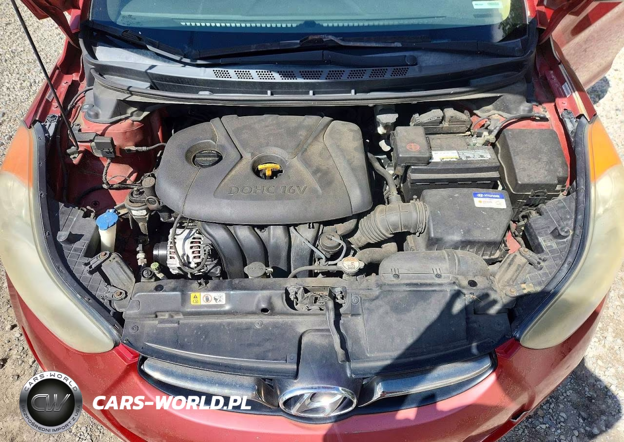 2012 Hyundai Elantra Limited VIN:KMHDH4AE3CU498652 - 11