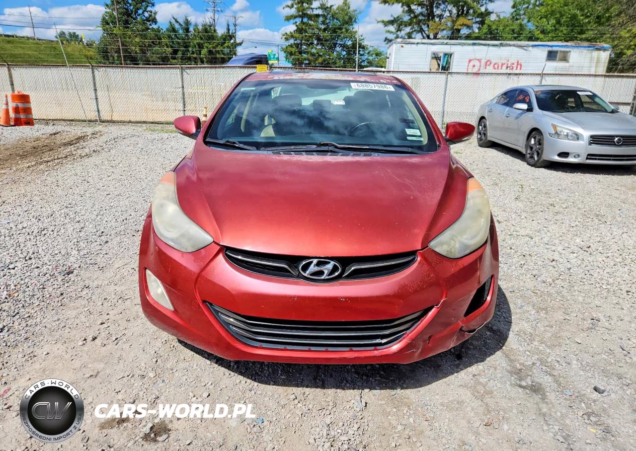 2012 Hyundai Elantra Limited VIN:KMHDH4AE3CU498652 - 5
