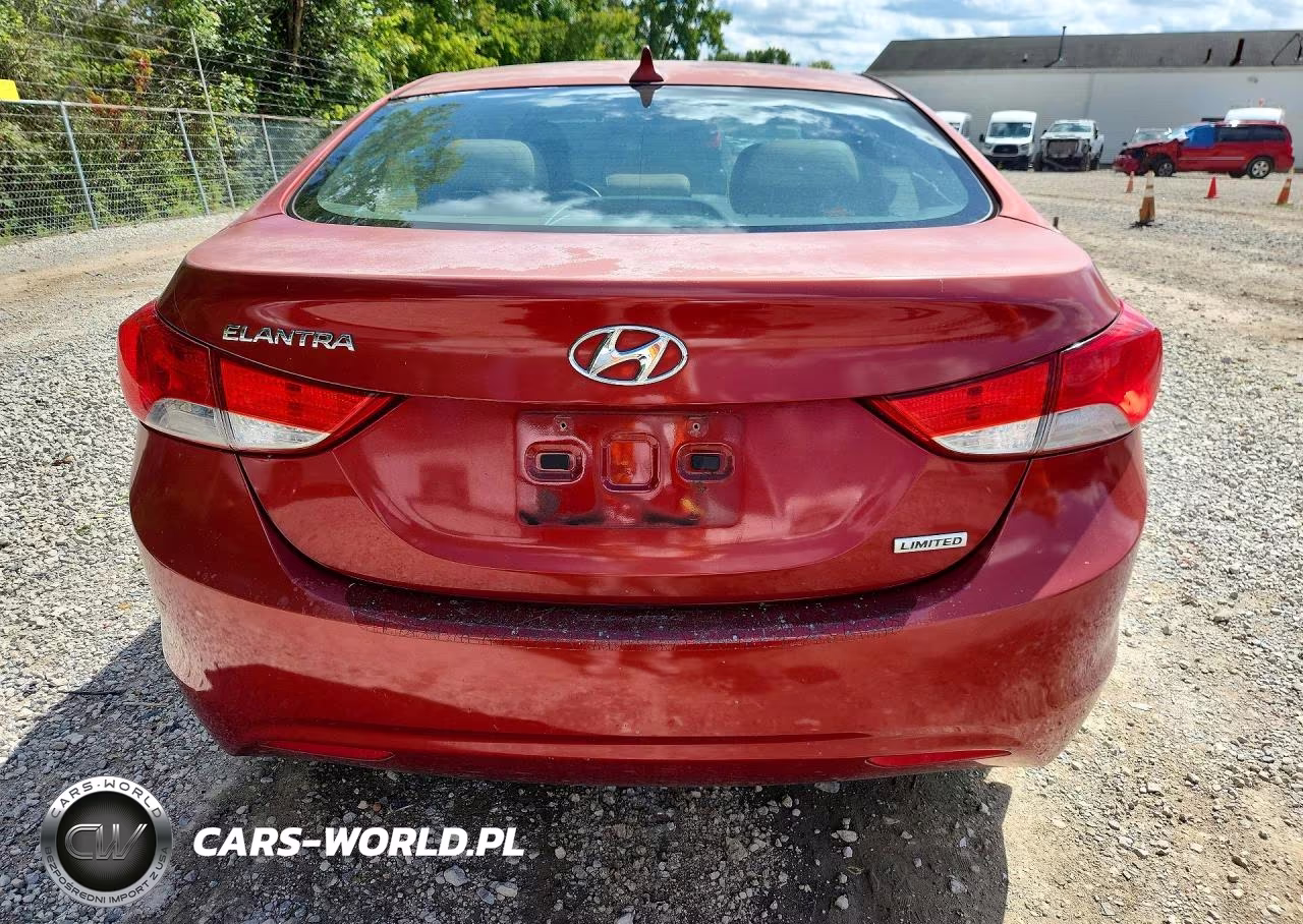 2012 Hyundai Elantra Limited VIN:KMHDH4AE3CU498652 - 6